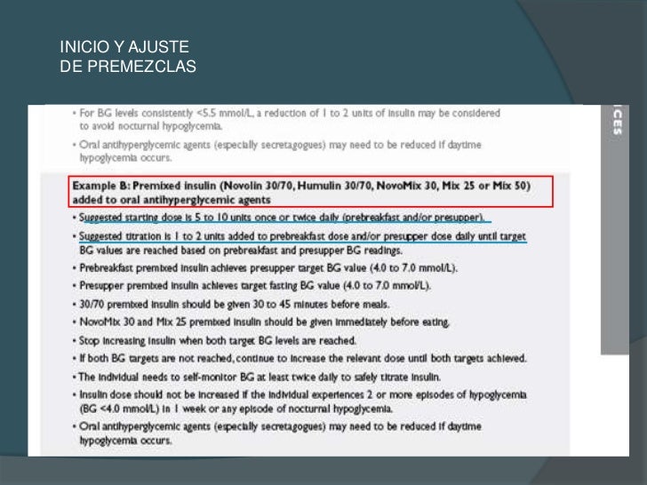 Insulinoterapia en diabetes mellitus tipo 2 Insulinoterapia en diabetes mellitus tipo 2