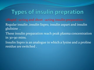 Insulin ppt