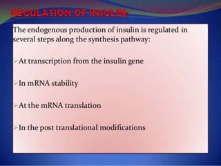Insulin ppt