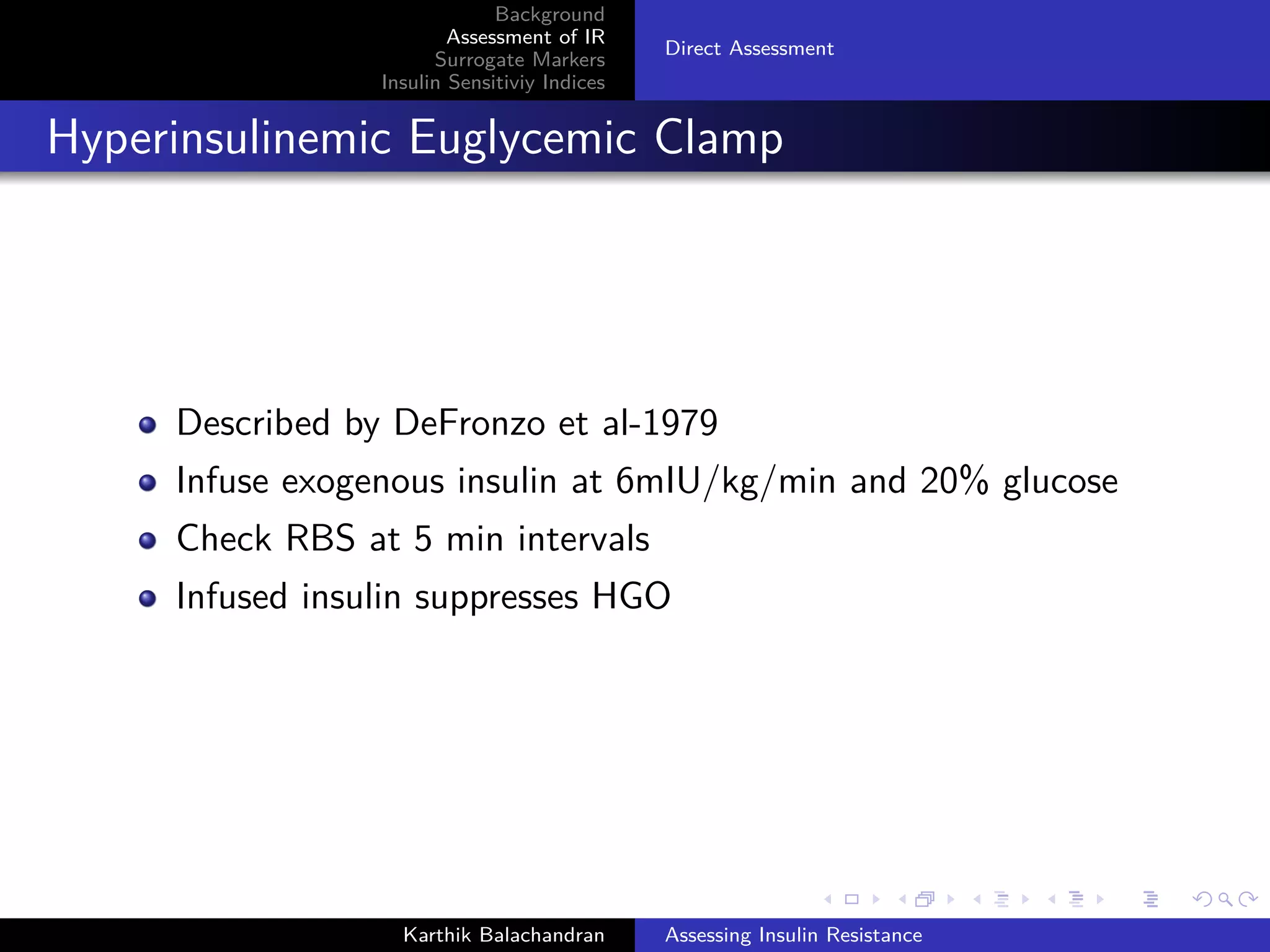 Assessing Insulin Resistance | PDF