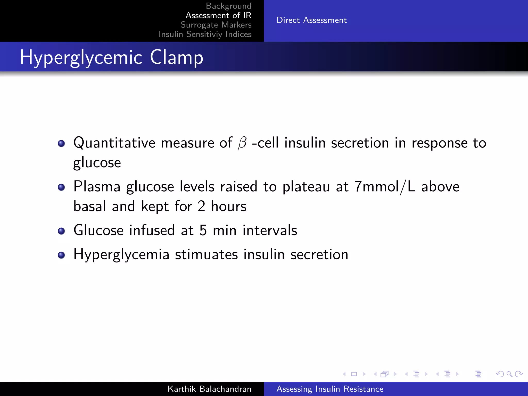 Assessing Insulin Resistance | PDF