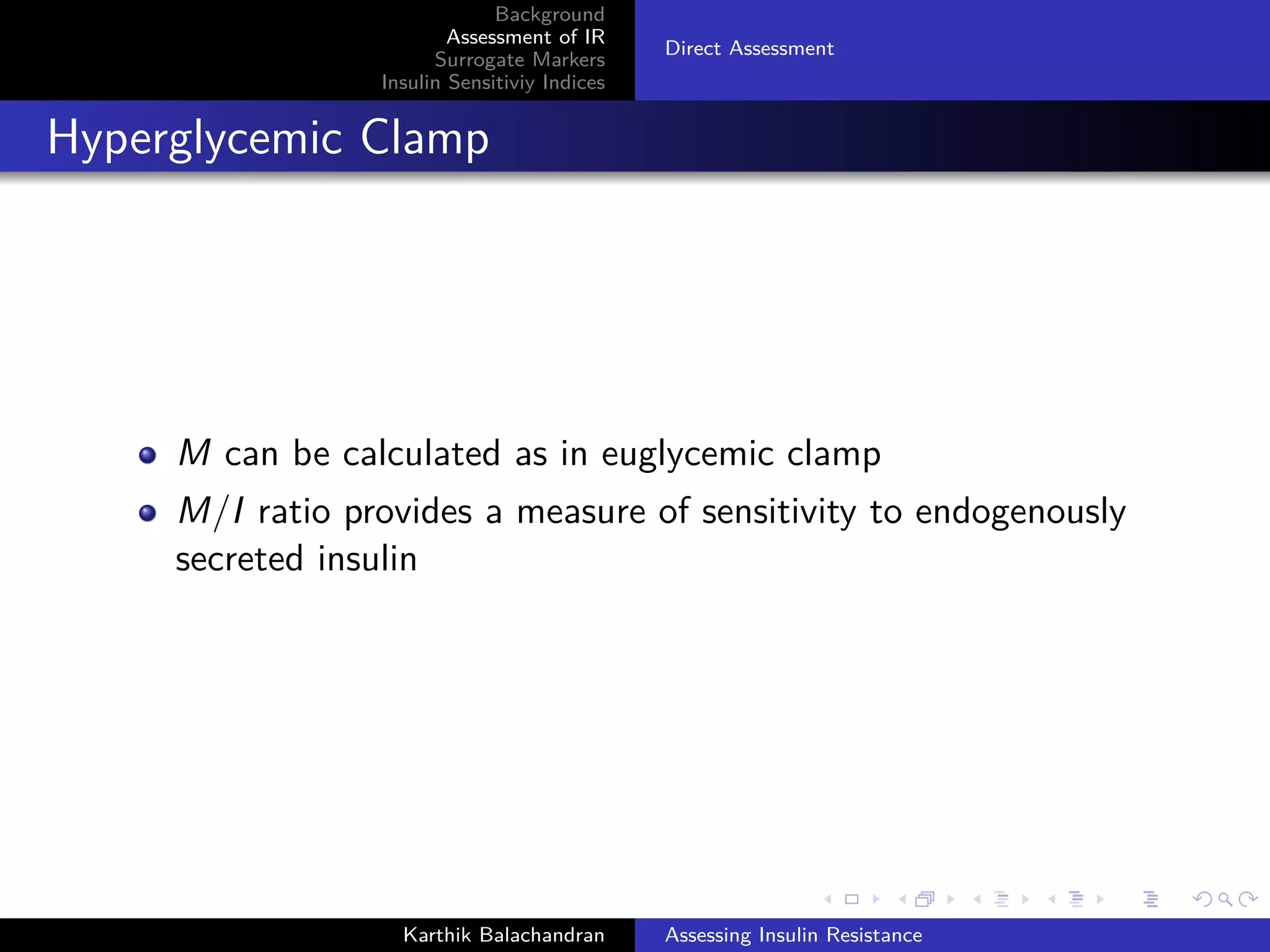 Assessing Insulin Resistance | PDF