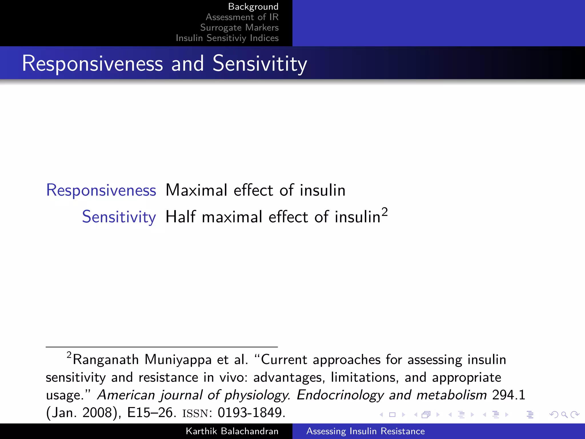 Assessing Insulin Resistance | PDF