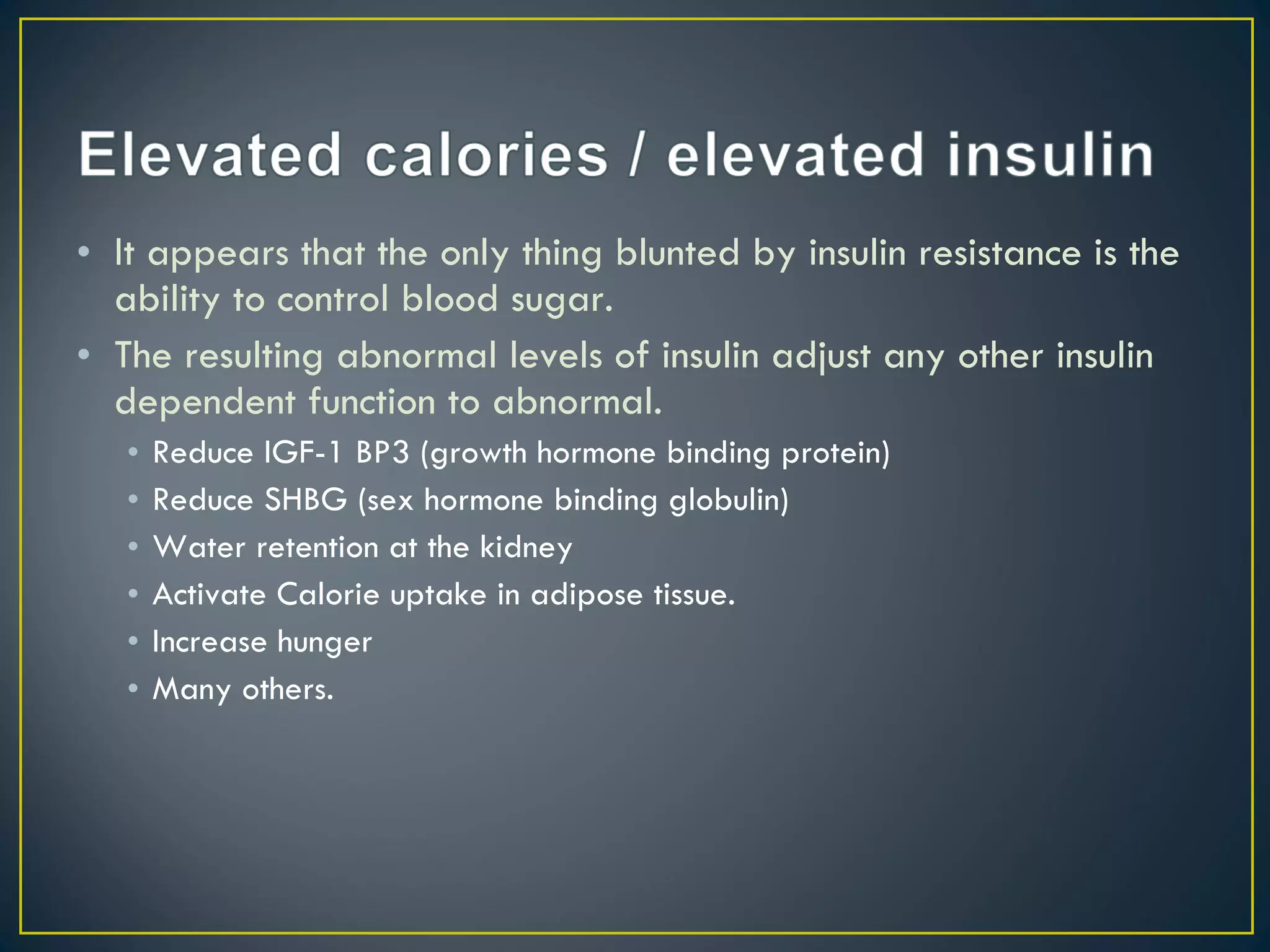 Insulin resistance and pcos | PPT