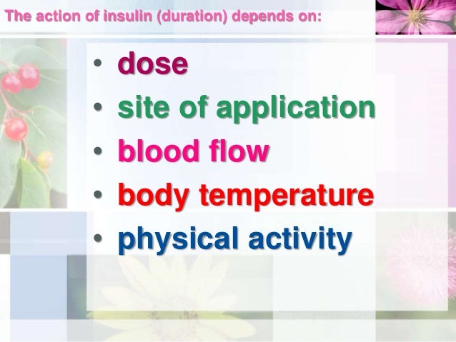 Insulin primary site