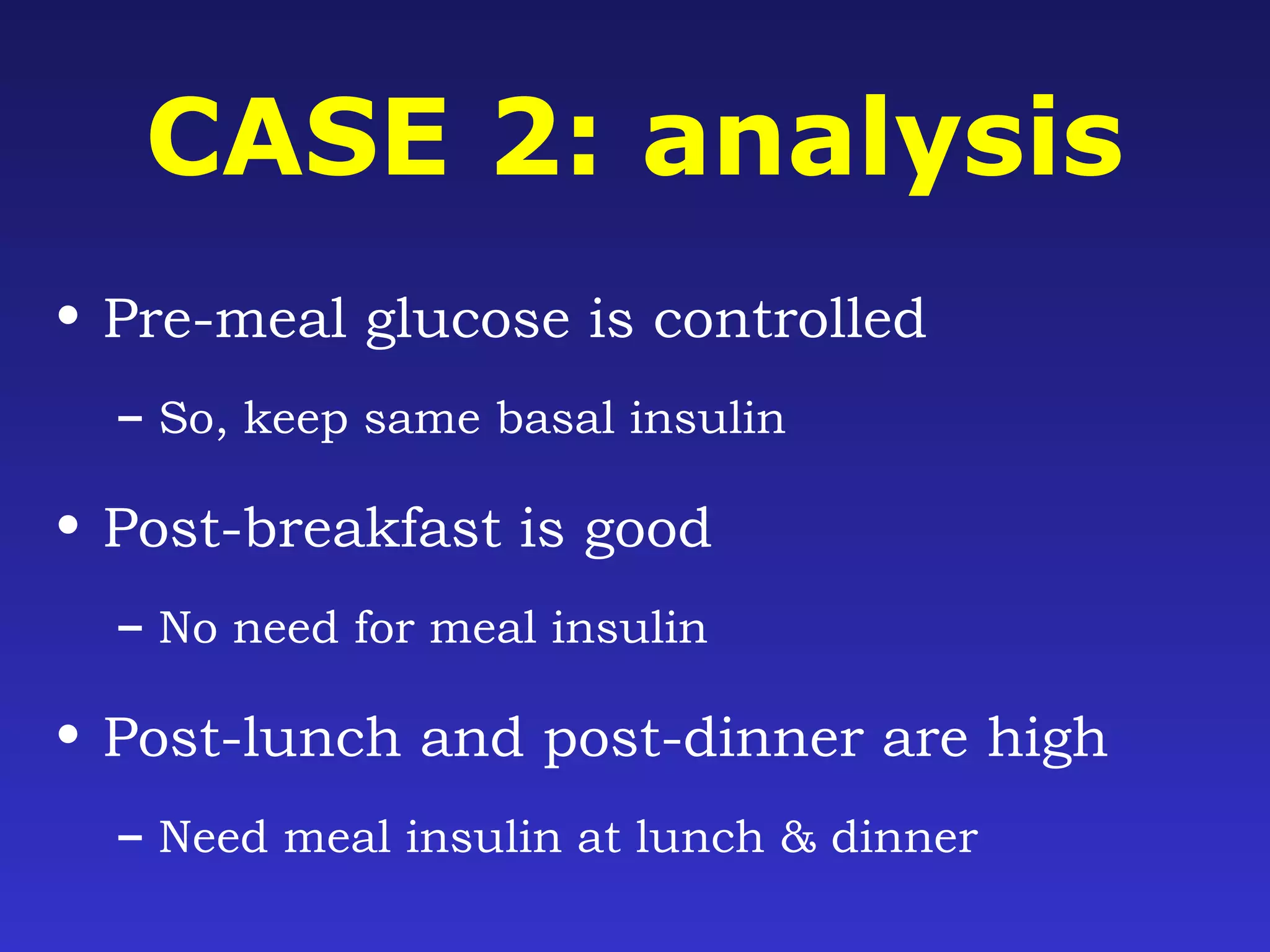 The Case for Breakfast and Insulin Sensitivity The Case for Breakfast and Insulin Sensitivity