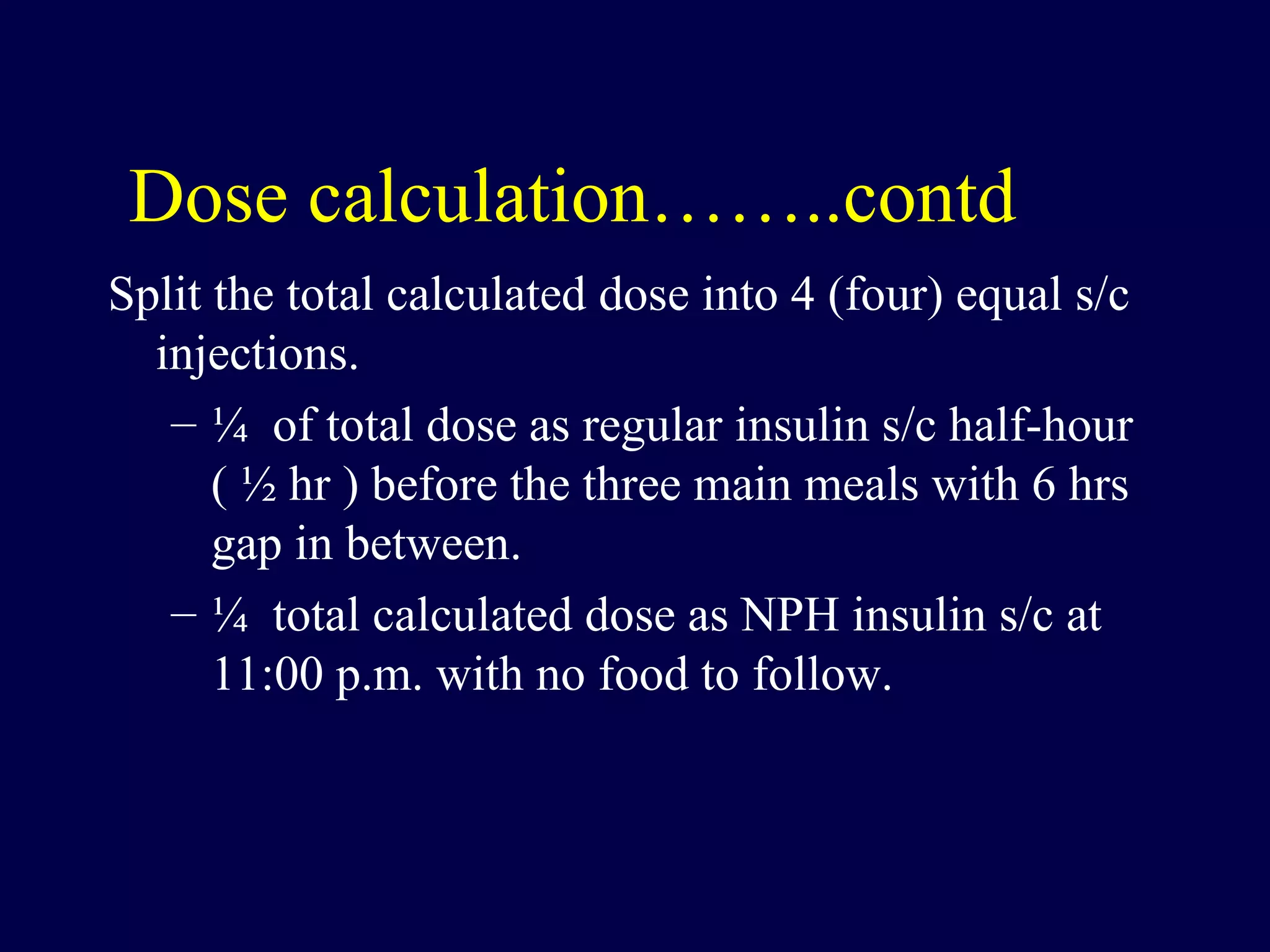 Insulin Therapy in DM | PPT