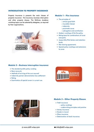 Insurace brochure for clients