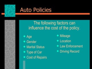 Insurance Presentation | PPT
