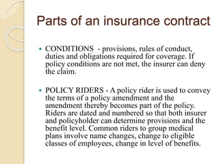 Three Rivers Insurance Clause Insurance | PPTX