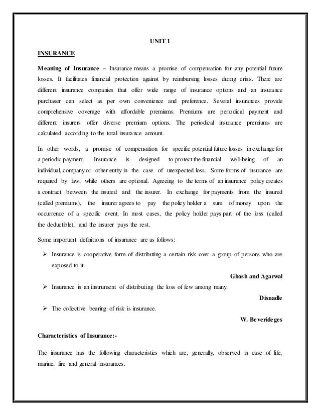 Insurance Insurance