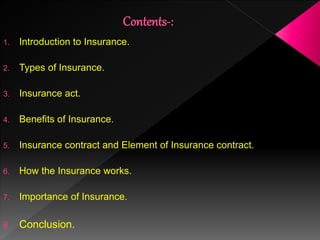 Insurance | PPTX