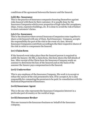Three Rivers Insurance Clause Insurance | DOCX