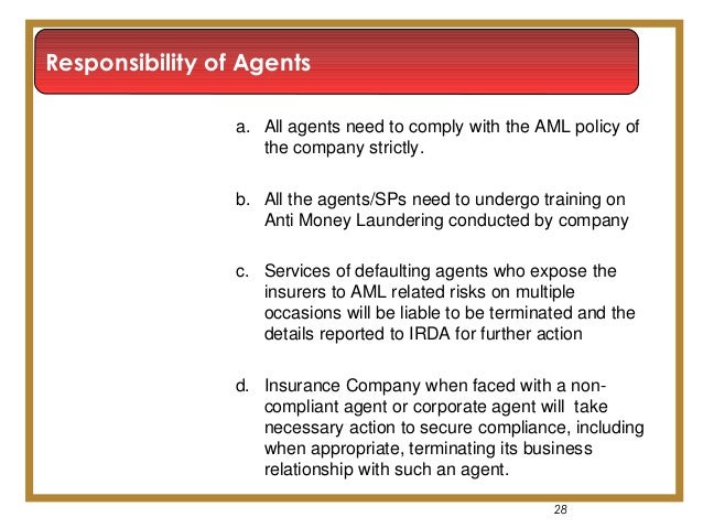 Insurance Anti Money Laundering