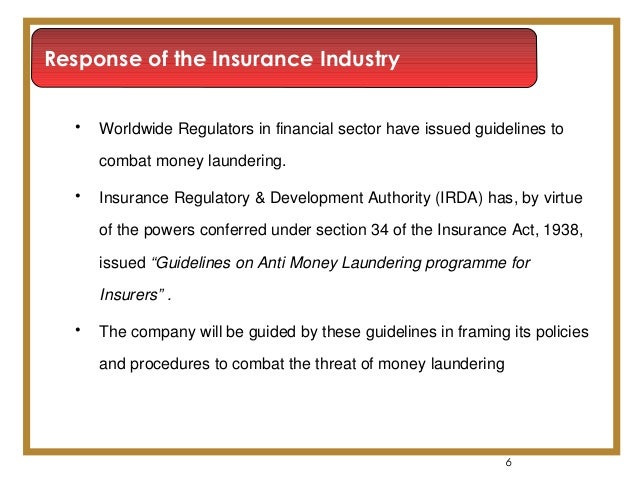 Insurance Anti Money Laundering
