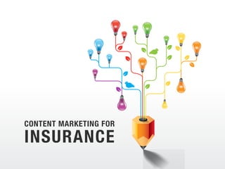 CONTENT MARKETING FOR
INSURANCE
 