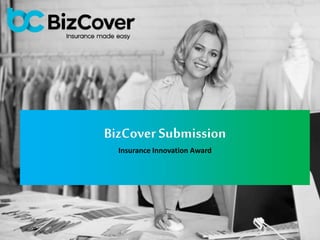 Insurance Innovation Award
 