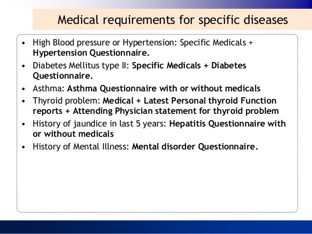 insurance underwriting medical illness certificate format india