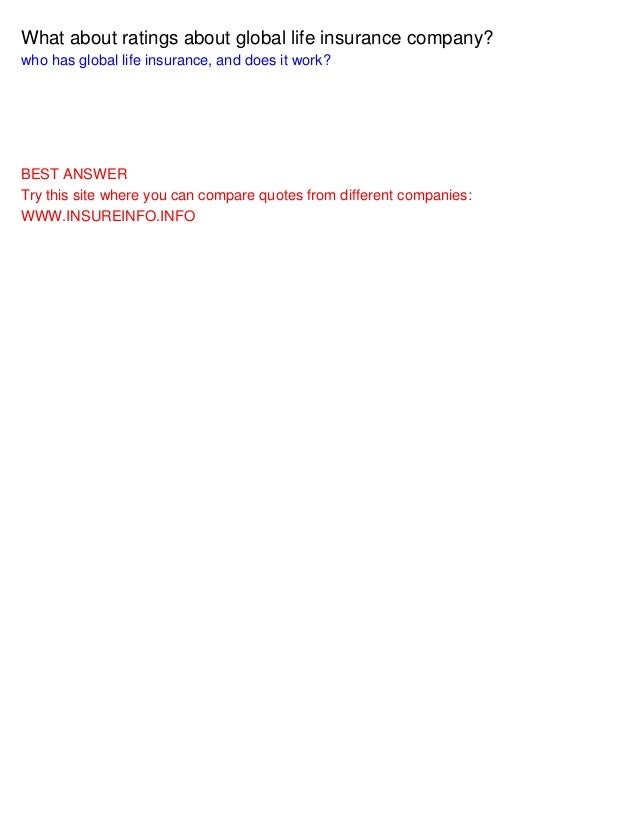 What About Ratings About Global Life Insurance Company Mesmerizing Globe Life Insurance Quotes What About Ratings About Global Life Insurance Company Mesmerizing Globe Life Insurance Quotes