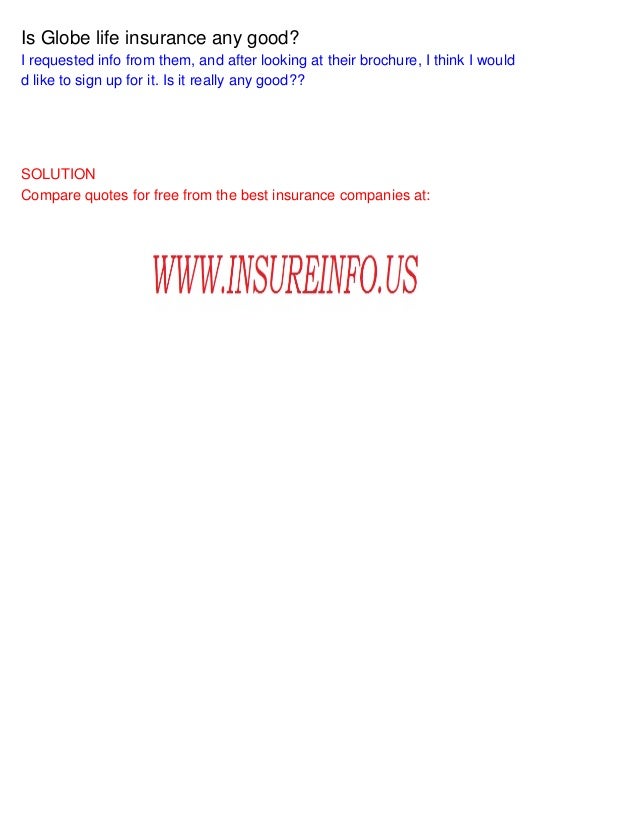 Is Globe Life Insurance Any Good Fascinating Globe Life Insurance Quotes Is Globe Life Insurance Any Good Fascinating Globe Life Insurance Quotes
