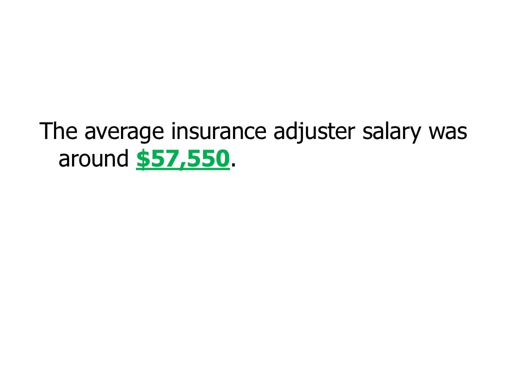 Insurance Adjuster Jobs and Salary Insurance Adjuster Jobs and Salary