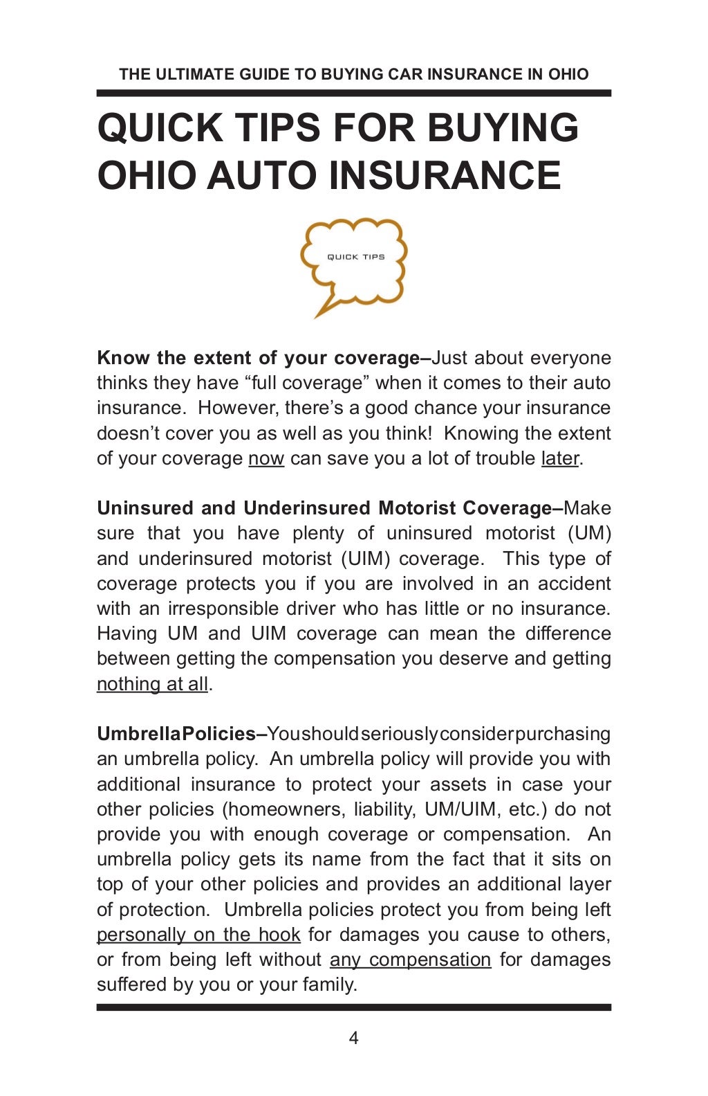 The Ultimate Guide to Buying Car Insurance in Ohio