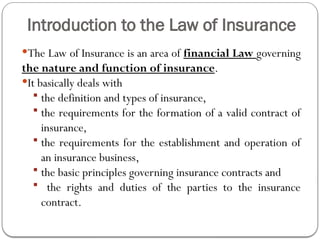 Parties Involved In Insurance insurance by genetu.pptx for third year f | PPTX