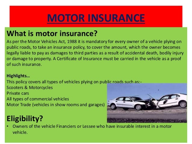 Insurance claims (RISK MANAGEMENT)