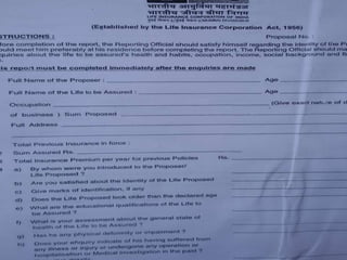 Insurance contract | PPTX
