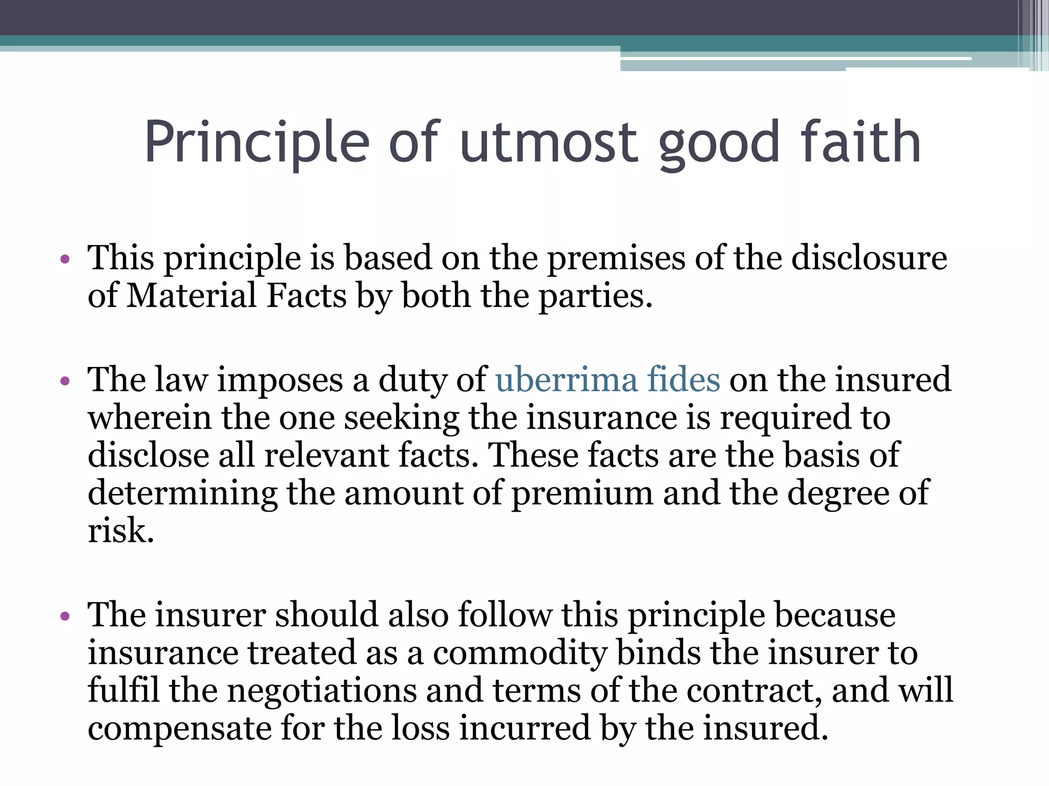 Insurance contracts PPTX