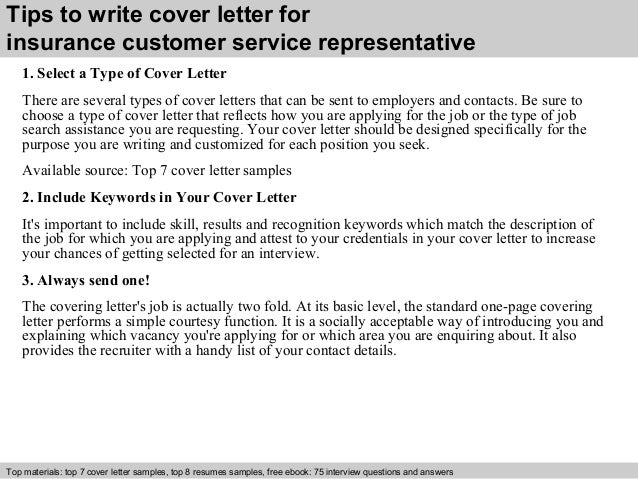 cover letters for customer service representative jobs