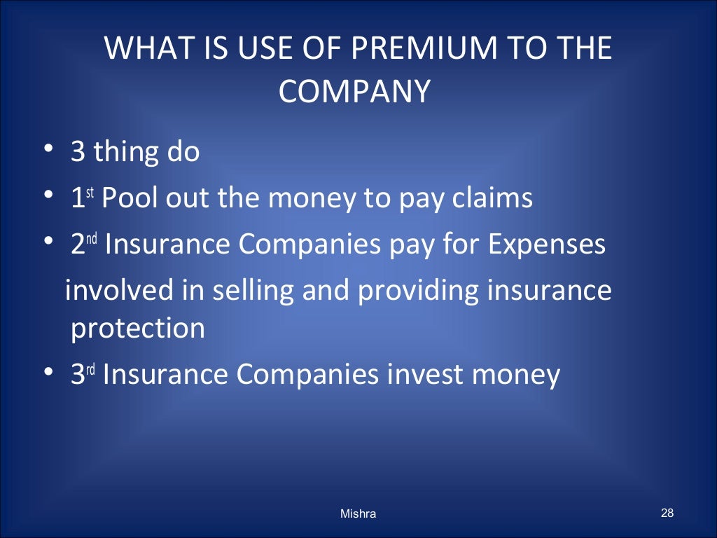 Insurance domain mishra Insurance domain mishra