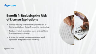 Insurance License Tracking Software Top 10 Benefits For Your Agency ...