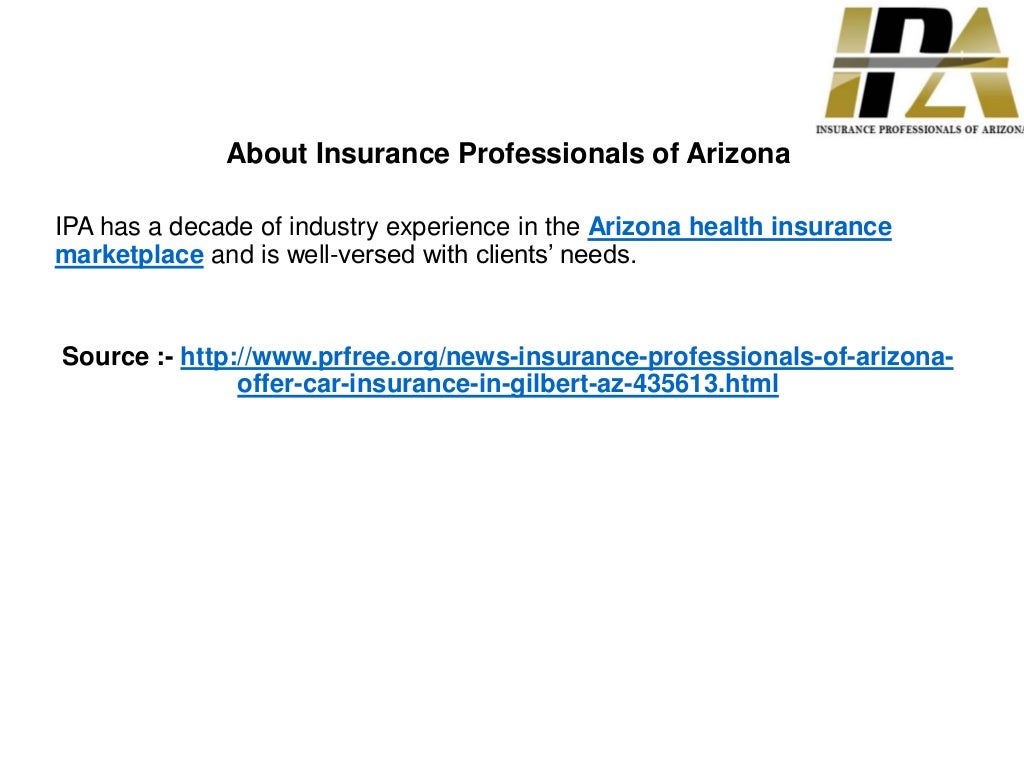 Insurance professionals of arizona offer car insurance in Insurance professionals of arizona offer car insurance in