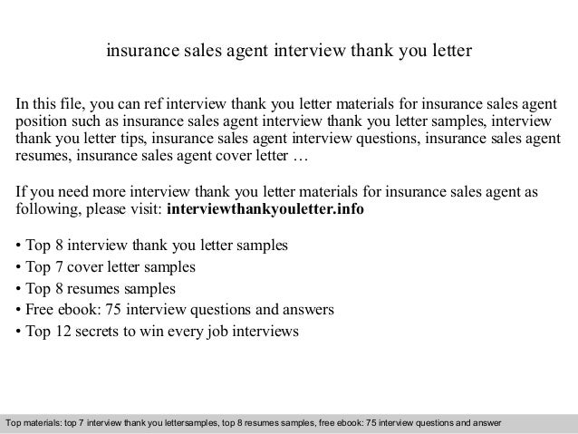 Insurance sales agent