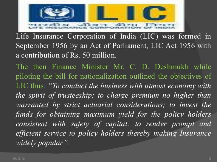 Insurance sector in India:challenges and opportunities
