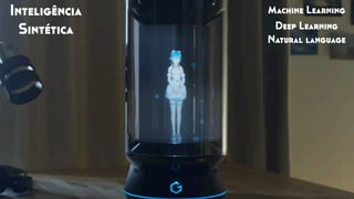 Inteligência
Sintética
Machine Learning
Deep Learning
Natural language
 