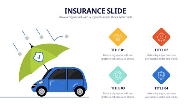 Insurance Slides - Formato para seguros de presentación | PPT