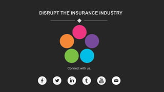 DISRUPT THE INSURANCE INDUSTRY
Connect with us.
 