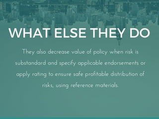 Insurance Underwriters for Dummies | What You Need To Know In 15 Slides ...