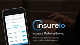 Insurance Marketing Evolved
Unleash the power of automation to streamline
insurance marketing and lead management.
 