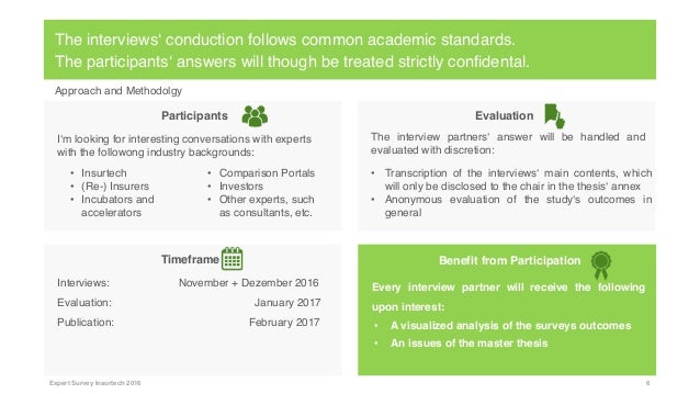 Master thesis expertise