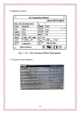 30
2. Induction motor:-
3. Vacuum circuit breaker:-
 