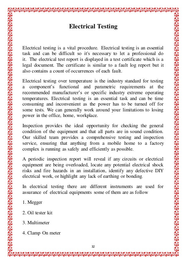 Automotive Electrical Testing Equipment Automotive Electrical Testing Equipment