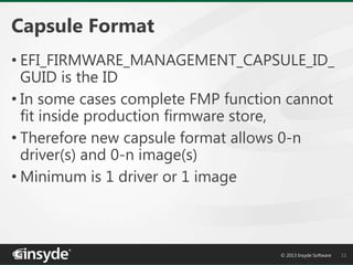 UEFI Spec Version 2.4 Facilitates Secure Update | PPTX