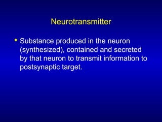 Introduction to Central Nervous system Pharmacology : Dr Rahul Kunkulol's Power point preparations