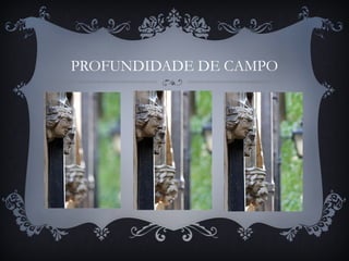 PROFUNDIDADE DE CAMPO
 