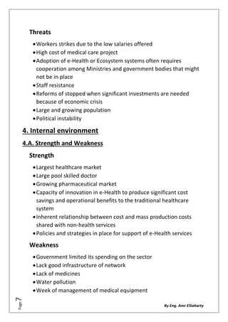 Development Health Care Sector in Egypt | PDF