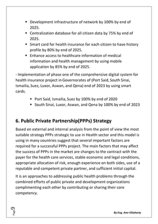 Development Health Care Sector in Egypt | PDF