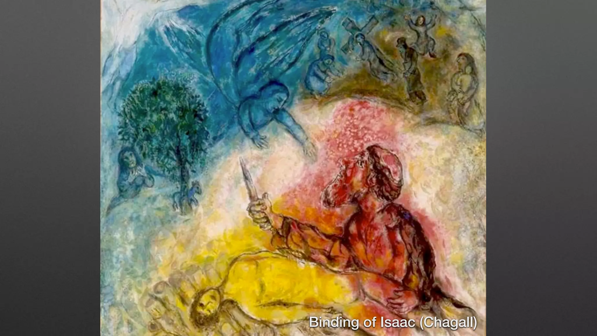 Binding of Isaac (Chagall)
 